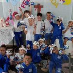 Crianças do ensino municipal recebem óvos de páscoa